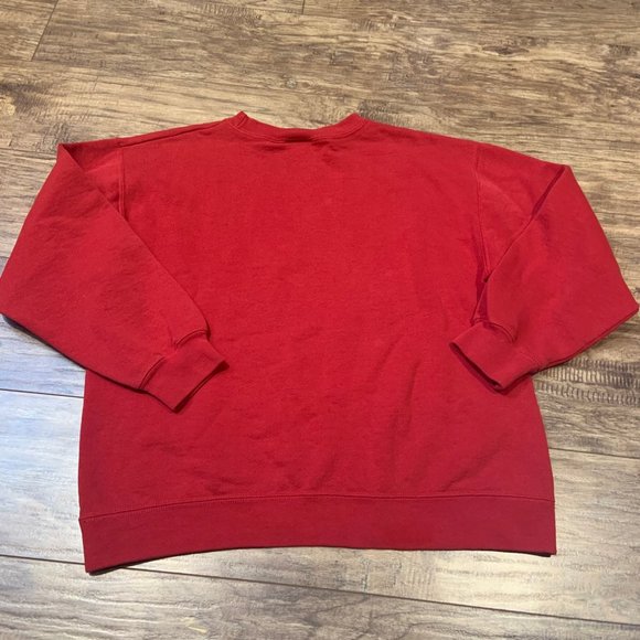 Adidas red crew neck sweater - Picture 9 of 12